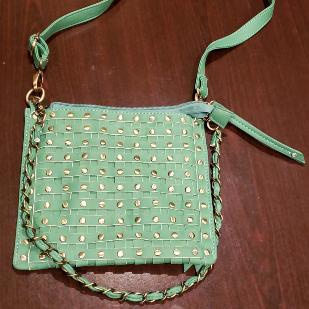 BOGO  SALE! Green/ Teal crossbody bag